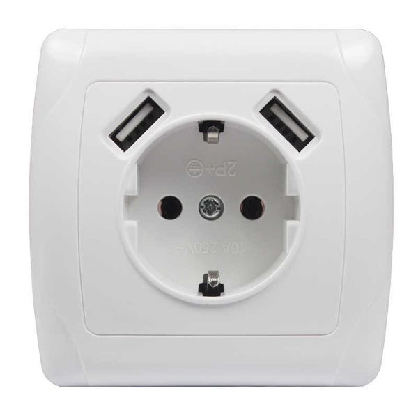 wall socket smart outlet double usb port 5v 2a usb fast enchufes para wall usb outlet steckdose a010 
wall socket smart outlet double usb port 5v 2a usb fast enchufes para wall usb outlet steckdose a010
