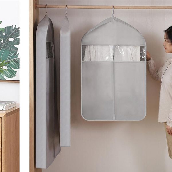 clothing & wardrobe storage 5pcs hanging suit bag coat shirt non-woven fabric home clear window closet pouch sweater dust cover
clothing & wardrobe storage 5pcs hanging suit bag coat shirt non-woven fabric home clear window closet pouch sweater dust cover