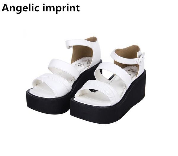 angelic imprint woman mori girl lolita cosplay shoes lady high trifle heels wedges pumps women princess summer dress sandals, Black
angelic imprint woman mori girl lolita cosplay shoes lady high trifle heels wedges pumps women princess summer dress sandals, Black