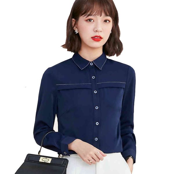 women's blouses & shirts fashion dark blue white office ladies formal women long sleeve spring business work wear shirt iaw3
women's blouses & shirts fashion dark blue white office ladies formal women long sleeve spring business work wear shirt iaw3