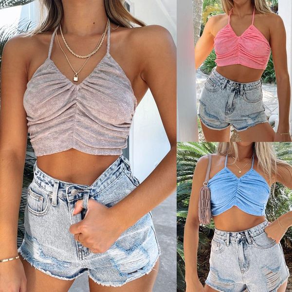 women's tanks & camis womens haler backless lace up slim crop tank sleeveless fit hollow out jumper shirt beach streetwear, White
women's tanks & camis womens haler backless lace up slim crop tank sleeveless fit hollow out jumper shirt beach streetwear, White
