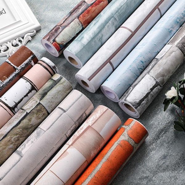 wholesale pvc self-adhesive removable retro thickened wallpapers bedroom dormitory wall furniture renovation stickers
wholesale pvc self-adhesive removable retro thickened wallpapers bedroom dormitory wall furniture renovation stickers
