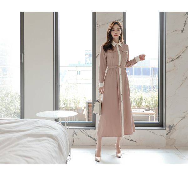 casual dresses women fashion clothing turn-down collar full sleeves contrast colors single breasted long shirt dress riho, Black;gray
casual dresses women fashion clothing turn-down collar full sleeves contrast colors single breasted long shirt dress riho, Black;gray