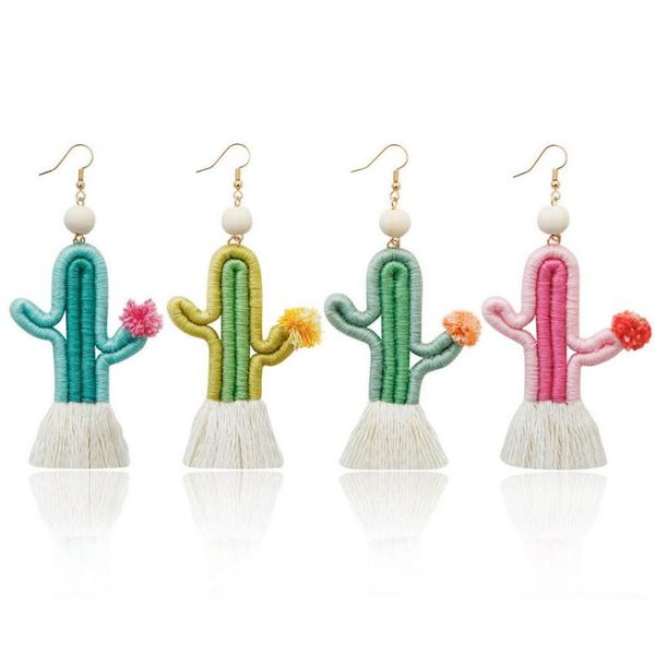dangle & chandelier cotton thready wrapped cactus earrings for women fashion desert natural wood bead pom wholesale, Silver
dangle & chandelier cotton thready wrapped cactus earrings for women fashion desert natural wood bead pom wholesale, Silver