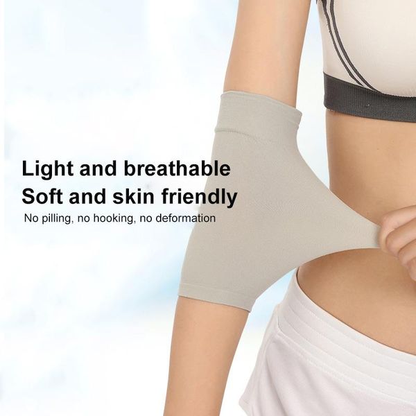 pair of elbow pads comfortable smooth one piece seamless knitting sports protection summer ultra thin wrist support, Black;red
pair of elbow pads comfortable smooth one piece seamless knitting sports protection summer ultra thin wrist support, Black;red