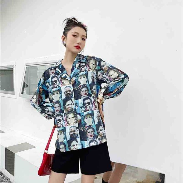 women's two piece pants mosaic y2k shirt streetwear long sleeve button up collared for women lapel designer fashion and b enhv, White
women's two piece pants mosaic y2k shirt streetwear long sleeve button up collared for women lapel designer fashion and b enhv, White
