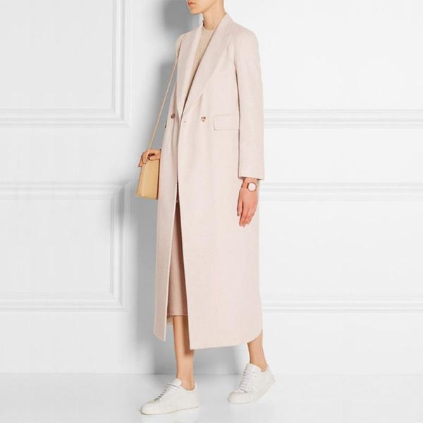 women's wool & blends casual loose blend long overcoat women 2021 autumn winter fashion outwear elegant sleeve cardigan jackets, Black
women's wool & blends casual loose blend long overcoat women 2021 autumn winter fashion outwear elegant sleeve cardigan jackets, Black