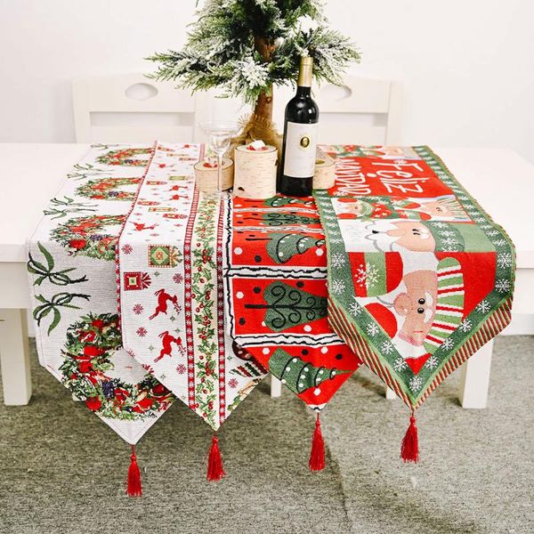 christmas decorations merry table runner santa claus elk decoration for home 2021 ornaments natal navidad year 2022
christmas decorations merry table runner santa claus elk decoration for home 2021 ornaments natal navidad year 2022
