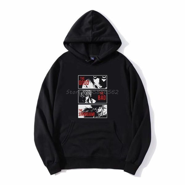 men's hoodies & sweatshirts hoodie verano death note nueva camiseta dibujos animados anime men hooded sweatshirt fleece streetwear jack, Black
men's hoodies & sweatshirts hoodie verano death note nueva camiseta dibujos animados anime men hooded sweatshirt fleece streetwear jack, Black