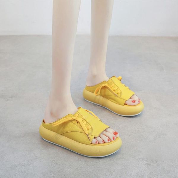 slippers full grain cow leather women flat with handmade rome shoes for casual low heels outside summer black yellow 2021
slippers full grain cow leather women flat with handmade rome shoes for casual low heels outside summer black yellow 2021