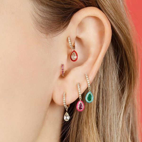 colorful neon enamel waterdrop tear drop cz dangle earring fashion & chandelier, Silver
colorful neon enamel waterdrop tear drop cz dangle earring fashion & chandelier, Silver