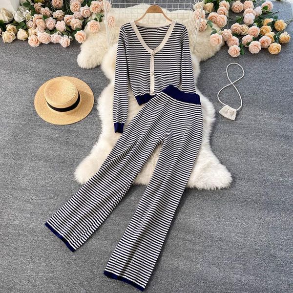 women's two piece pants women autumn winter oversized n cardigan sweater tracksuits striped knitted jumper suits + wide leg 2/two piece, White
women's two piece pants women autumn winter oversized n cardigan sweater tracksuits striped knitted jumper suits + wide leg 2/two piece, White