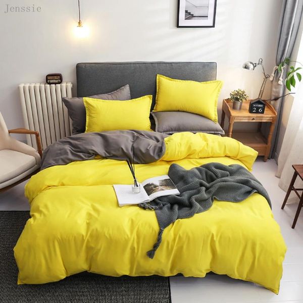 bedding sets solid color set 5 sizes single bed double household duvet cover yellow blue navy pink sheet 4 pieces/set textile
bedding sets solid color set 5 sizes single bed double household duvet cover yellow blue navy pink sheet 4 pieces/set textile