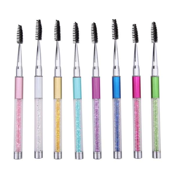 eyelash curler 10 colors makeup brushes diamond handle mascara applicator wand rhinestone lash brush tool
eyelash curler 10 colors makeup brushes diamond handle mascara applicator wand rhinestone lash brush tool