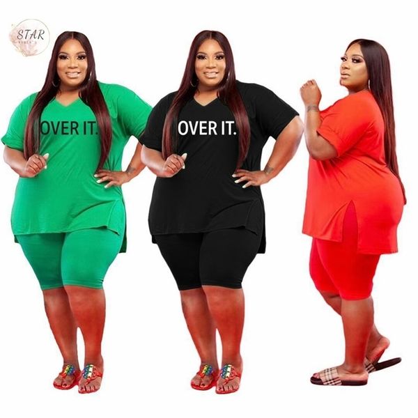 two piece plus size women shorts sets tracksuits crop and short summer sport jogging matching set wholesale drop 211106, Black
two piece plus size women shorts sets tracksuits crop and short summer sport jogging matching set wholesale drop 211106, Black