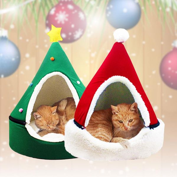 cat beds & furniture tent cave bed house winter warm comfortable triangular christmas pets sp99
cat beds & furniture tent cave bed house winter warm comfortable triangular christmas pets sp99