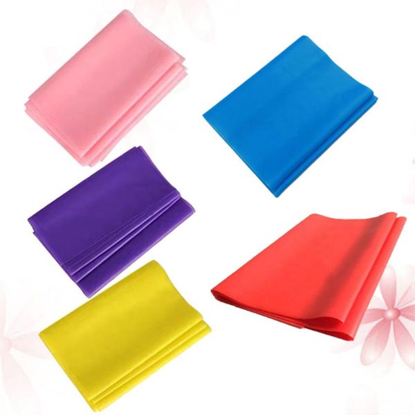 5pcs elastic band resistance durable hip belt for fitness yoga workout sports (1500x150x0.35mm, blue, pink, purp bands
5pcs elastic band resistance durable hip belt for fitness yoga workout sports (1500x150x0.35mm, blue, pink, purp bands