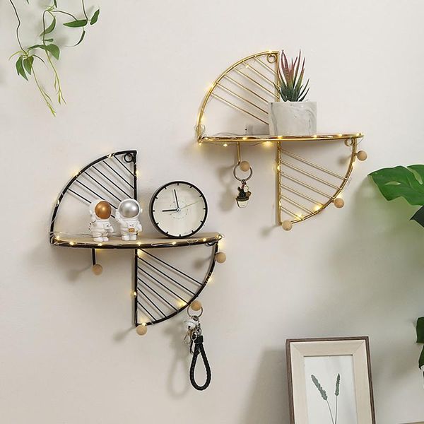 hooks & rails creative iron storage holders nordic style home decoration rack wall-mounted metal wall shelf holder black gold
hooks & rails creative iron storage holders nordic style home decoration rack wall-mounted metal wall shelf holder black gold