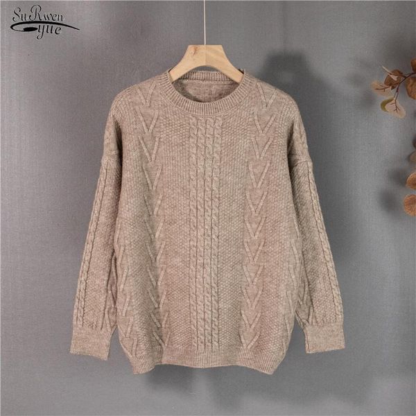 women's sweaters 2021 autumn winter women knitted elegant retro cashmere sweater casual basic pullover jumper long sleeve loose 17628, White;black
women's sweaters 2021 autumn winter women knitted elegant retro cashmere sweater casual basic pullover jumper long sleeve loose 17628, White;black