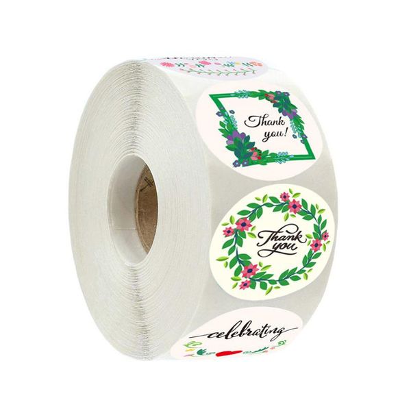 gift wrap 500pcs/roll seal stickers thanks diy decorations 4 kinds of green floral patterns roll 2021
gift wrap 500pcs/roll seal stickers thanks diy decorations 4 kinds of green floral patterns roll 2021