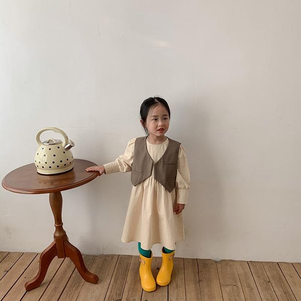 spring girl clothes costomes short sleeve kids korean style cute vest dress casual two piece suit vestidos clothing sets, White
spring girl clothes costomes short sleeve kids korean style cute vest dress casual two piece suit vestidos clothing sets, White