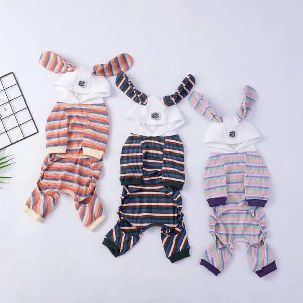 dog apparel clothing sweat shirt dogs jumpsuit hoodies stripe doggie accessories leisure sport cotton clothes for
dog apparel clothing sweat shirt dogs jumpsuit hoodies stripe doggie accessories leisure sport cotton clothes for