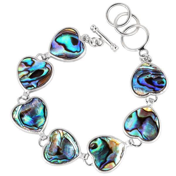 charm bracelets sunyik white 18kgp abalone shell heart beads bracelet bangle fashion jewelry for gift 6.9 inches, Golden;silver
charm bracelets sunyik white 18kgp abalone shell heart beads bracelet bangle fashion jewelry for gift 6.9 inches, Golden;silver