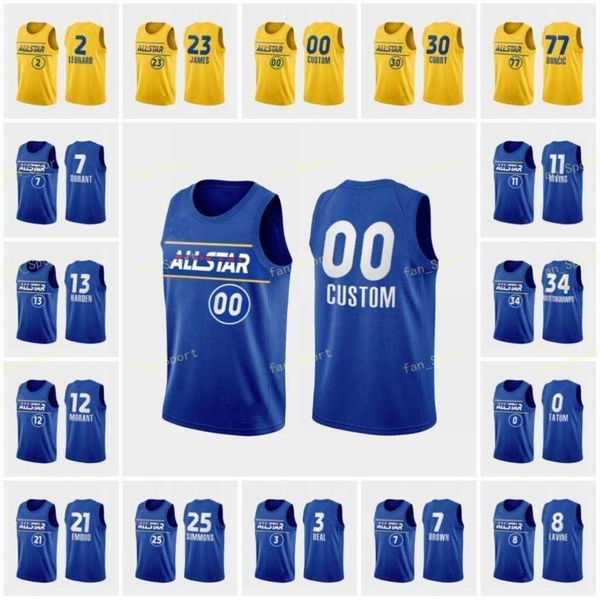 basketball all-star jersey kyrie irving kevin durant james harden giannis antetokounmpo joel embiid beal tatum simmons hunter blue yellow, Black;red
basketball all-star jersey kyrie irving kevin durant james harden giannis antetokounmpo joel embiid beal tatum simmons hunter blue yellow, Black;red