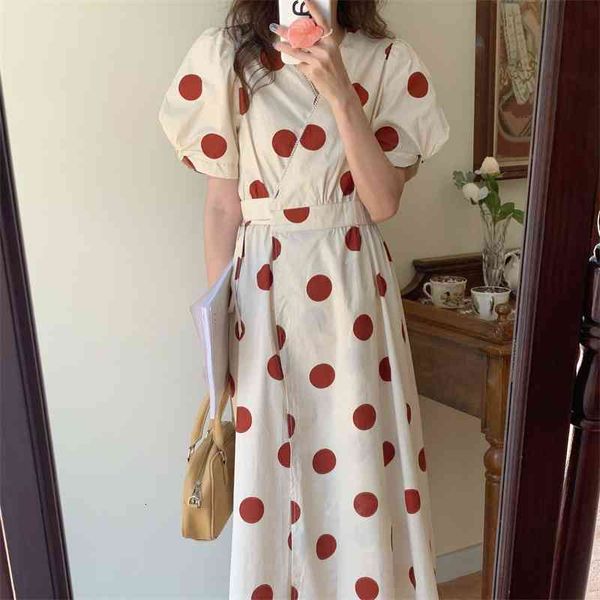 casual dresses polka dots v-neck streetwear femme all match princess summer vintage sweet long es vestidos a7ou, Black;gray
casual dresses polka dots v-neck streetwear femme all match princess summer vintage sweet long es vestidos a7ou, Black;gray