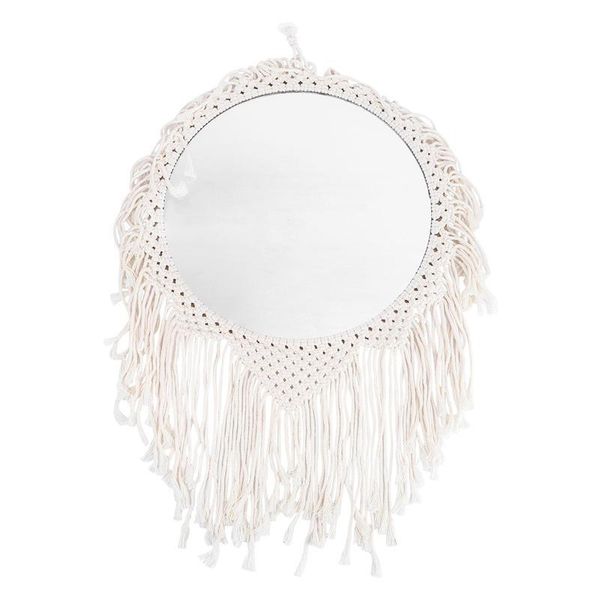 mirrors cotton rope woven makeup mirror nordic wall-mounted decorative vanity home decor (white)
mirrors cotton rope woven makeup mirror nordic wall-mounted decorative vanity home decor (white)