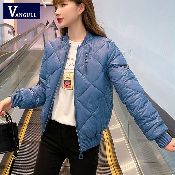 women's jackets vangull fashion pocket glossy women jacket winter lightweight short female parkas o-neck long sleeve zipper baseball ou, Black;brown
women's jackets vangull fashion pocket glossy women jacket winter lightweight short female parkas o-neck long sleeve zipper baseball ou, Black;brown