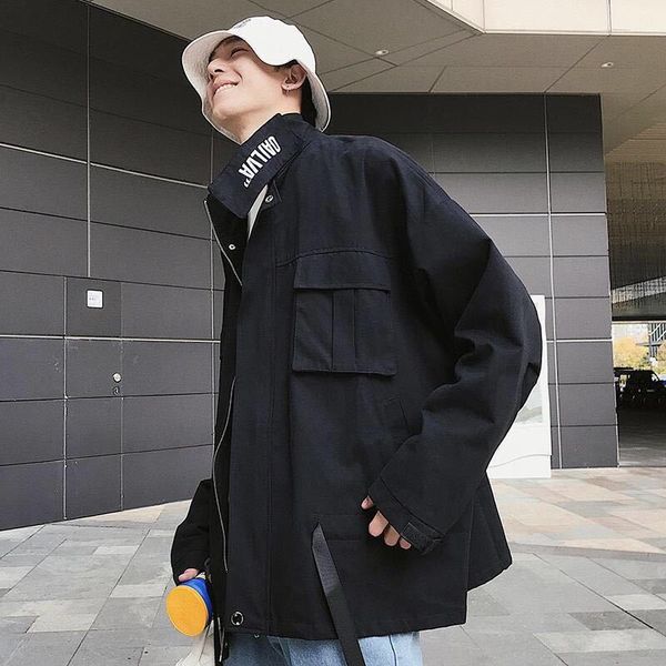 men's jackets autumn jacket with a man-made turtleneck, solid color, casual, tool, street clothes, loose, hip hop, bomber, men's c, Black;brown
men's jackets autumn jacket with a man-made turtleneck, solid color, casual, tool, street clothes, loose, hip hop, bomber, men's c, Black;brown