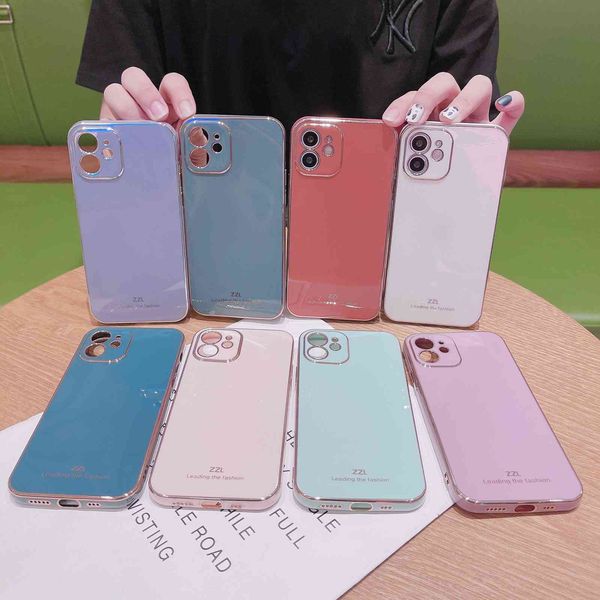 solid color electroplated straight edge suitable for apple 12 mobile phone case all inclusive iphone11 / xsmax / 8plus silicone soft case
solid color electroplated straight edge suitable for apple 12 mobile phone case all inclusive iphone11 / xsmax / 8plus silicone soft case