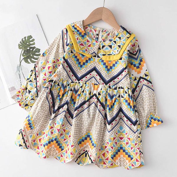 melario children clothes casual girls dress long sleeve print cute costumes bohemian print pattern girl clothing 210412, Red;yellow
melario children clothes casual girls dress long sleeve print cute costumes bohemian print pattern girl clothing 210412, Red;yellow