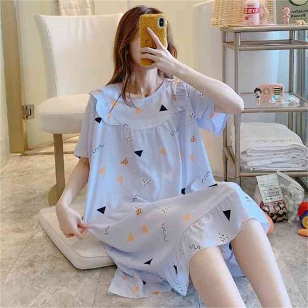 women's sleepwear loose cotton nightdress female print casual student's sleepwear dress spring summer nightgowns women nightshirt, Black;red
women's sleepwear loose cotton nightdress female print casual student's sleepwear dress spring summer nightgowns women nightshirt, Black;red