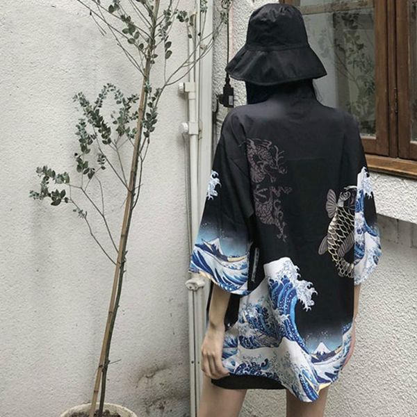 women's jackets novo 2021 verao harajuku -e pintado mulheres jaqueta casual bonito quimono roupas protetor solar chiffon ins, Black;brown
women's jackets novo 2021 verao harajuku -e pintado mulheres jaqueta casual bonito quimono roupas protetor solar chiffon ins, Black;brown