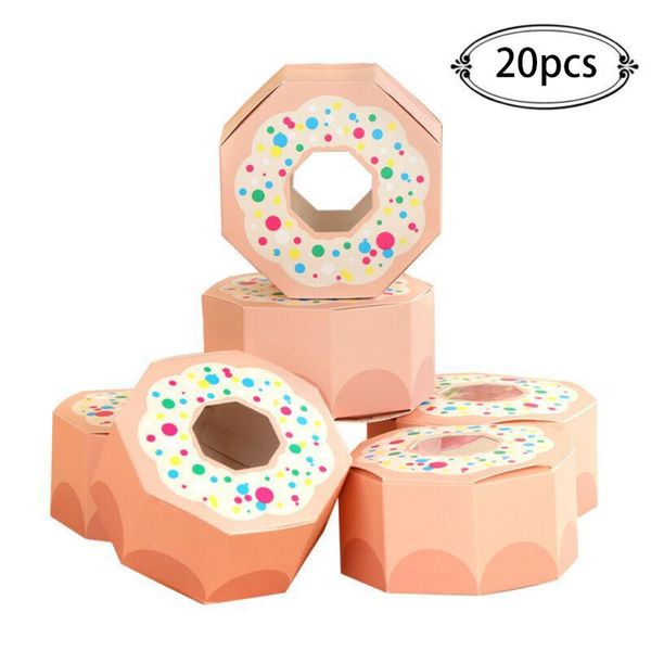 gift wrap 20pcs donut candy box 3.14*3.18*1.57 inch pink/champagne sweet chocolate theme party wedding
gift wrap 20pcs donut candy box 3.14*3.18*1.57 inch pink/champagne sweet chocolate theme party wedding