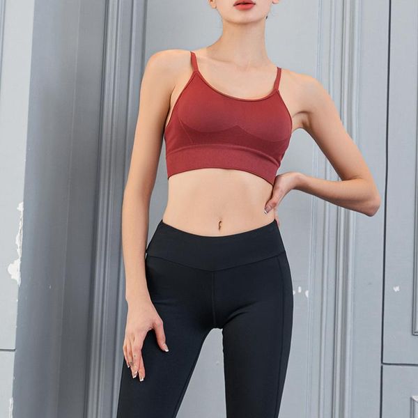 gym clothing sports bra simple straps for women vest alphabet yoga fitness underwear seamless, White;black
gym clothing sports bra simple straps for women vest alphabet yoga fitness underwear seamless, White;black