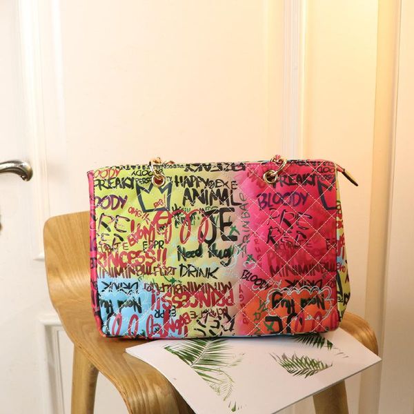evening bags color graffiti chain bag women large tote 2021 luxury handbag designer letter crossbody shoulder ladies purses
evening bags color graffiti chain bag women large tote 2021 luxury handbag designer letter crossbody shoulder ladies purses