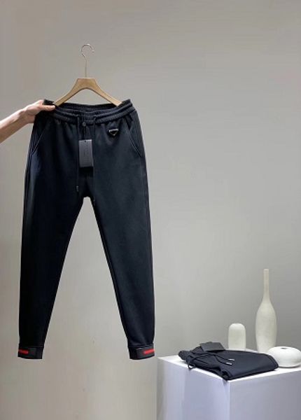 2021 new fashion pants men brand street sweatpants vintage hip hop joggers solid adjustable elasticity inverted triangle metal decorative qt, Black
2021 new fashion pants men brand street sweatpants vintage hip hop joggers solid adjustable elasticity inverted triangle metal decorative qt, Black