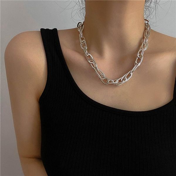 chains minar punk cool chunky chain necklace for women female silver color twisted wide curb linked chokers necklaces hip hop jewelry
chains minar punk cool chunky chain necklace for women female silver color twisted wide curb linked chokers necklaces hip hop jewelry