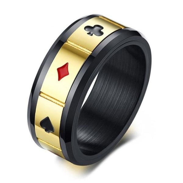 cluster rings fashion retro simple creative playing card ring male hip hop rock punk party jewelry locomotive accessories wholesale, Golden;silver
cluster rings fashion retro simple creative playing card ring male hip hop rock punk party jewelry locomotive accessories wholesale, Golden;silver