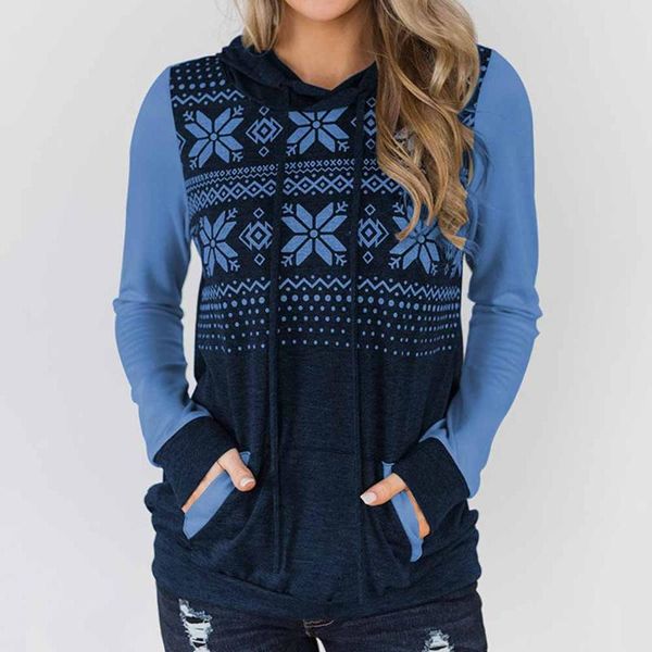 women's hoodies & sweatshirts 2021 snowflake printed autumn winter long sleeve coats women tie collar pullover christmas hooded, Black
women's hoodies & sweatshirts 2021 snowflake printed autumn winter long sleeve coats women tie collar pullover christmas hooded, Black