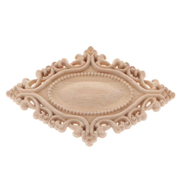unfinished wood carved flower decal corner applique frame furniture door wall diy decoration decorative objects & figurines
unfinished wood carved flower decal corner applique frame furniture door wall diy decoration decorative objects & figurines