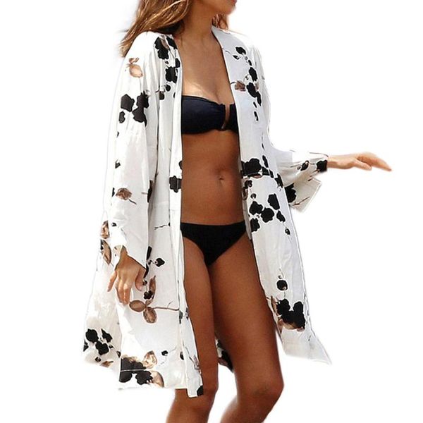 retro women's windbreaker beach sun protection uv shawl cardigan summer blouse printed windproof jackets comfort bikini coverup swimwea, White;black
retro women's windbreaker beach sun protection uv shawl cardigan summer blouse printed windproof jackets comfort bikini coverup swimwea, White;black