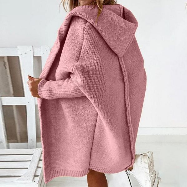 women's knits & tees mid-length all-match cardigan women korean fashion loose batwing sleeve sweaters autumn hooded sweater jacket, White
women's knits & tees mid-length all-match cardigan women korean fashion loose batwing sleeve sweaters autumn hooded sweater jacket, White