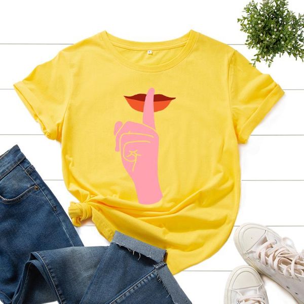 graphic tee for women cotton print t shirts short sleeve crew neck summer female clothes lip kiss hand finger mouth gesture women's t-, White
graphic tee for women cotton print t shirts short sleeve crew neck summer female clothes lip kiss hand finger mouth gesture women's t-, White