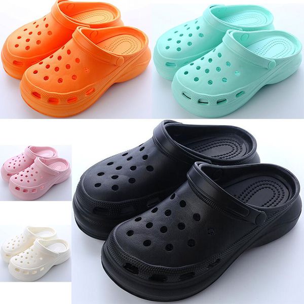 newly sale womens summer thick-soled hole shoes ladies height increase shoe black white orange pink green girls women beach classic sandals
newly sale womens summer thick-soled hole shoes ladies height increase shoe black white orange pink green girls women beach classic sandals
