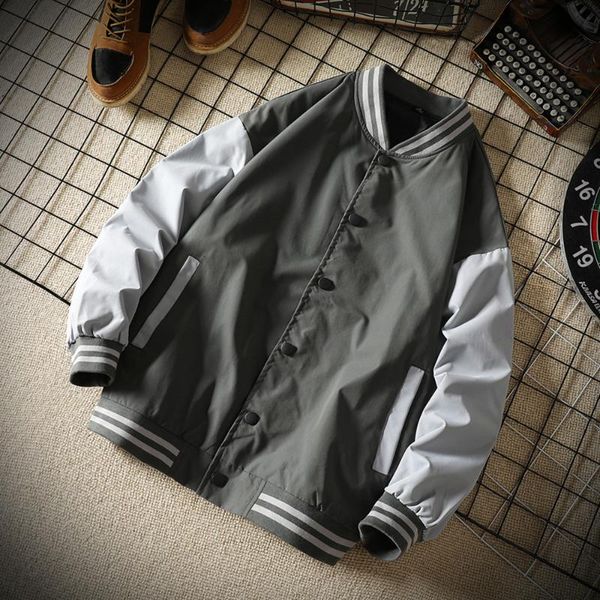 men's jackets harajuku jacket men autumn baseball casual coat japan style fashion clothing color block youth fall, Black;brown
men's jackets harajuku jacket men autumn baseball casual coat japan style fashion clothing color block youth fall, Black;brown