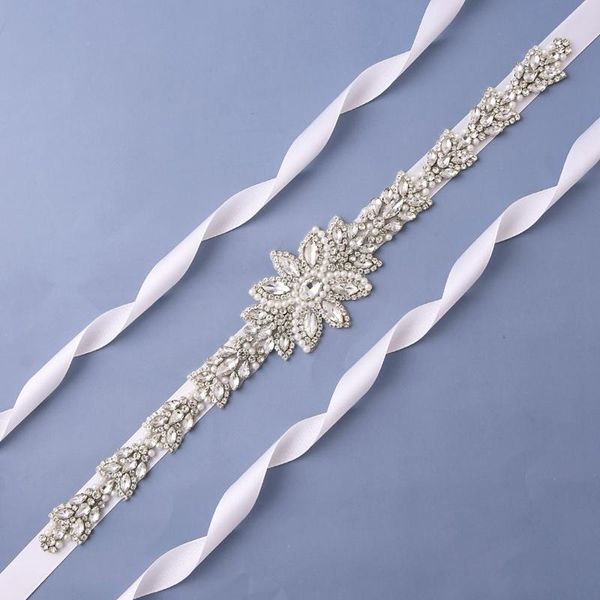 wedding sashes s410 bridal beltsrhinestones silver bride belt for accessories women prom evening dresses belts, White
wedding sashes s410 bridal beltsrhinestones silver bride belt for accessories women prom evening dresses belts, White